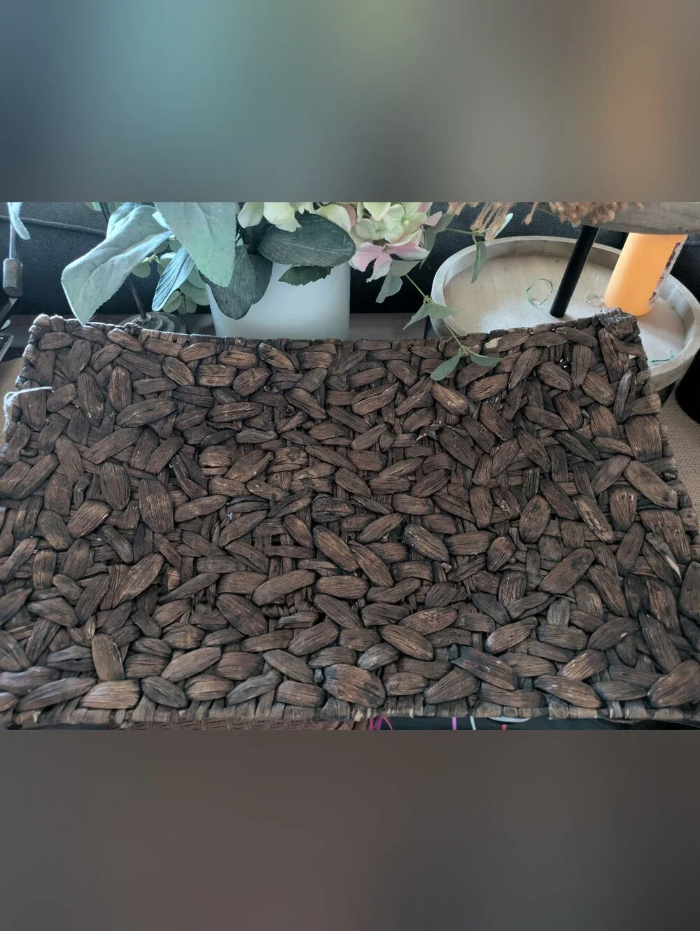 Woven Basket Tray